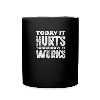 Physiotherapist Physiotherapy Physio Gift - Full Colour Mug - black - Front