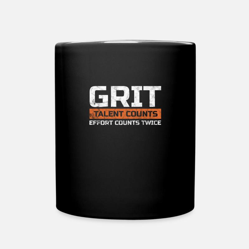 Motivation Motivieren Karriere Spruch Geschenk - Tasse einfarbig - Schwarz