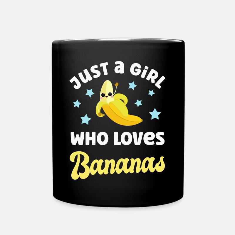 Banane Bananes - Mug uni - noir