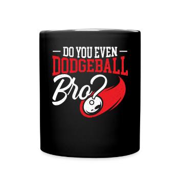 Êtes-vous même Dodgeball Dodgeballer Dodgeball Player - Mug uni - noir - Devant