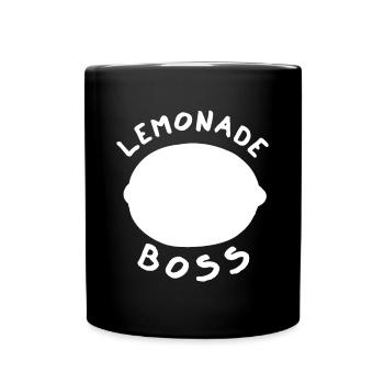 Stand de jus Lemonade Boss - Mug uni - noir - Devant