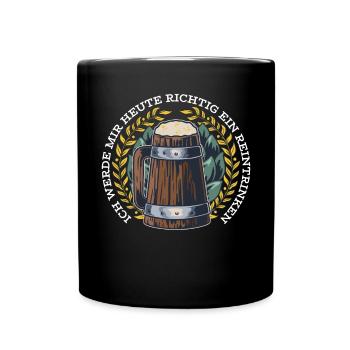 Drinking Beer JGA - Full Colour Mug - black - Front