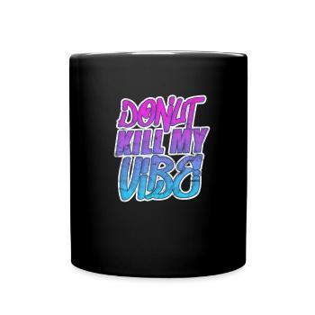 Doughnut - Full Colour Mug - black - Front