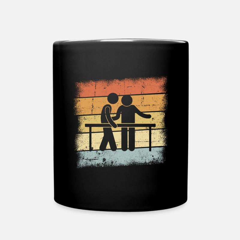 Cadeau de physiothérapeute - Mug uni - noir