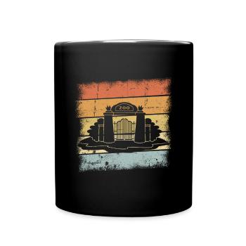Gardiens de zoo - Mug uni - noir - Devant