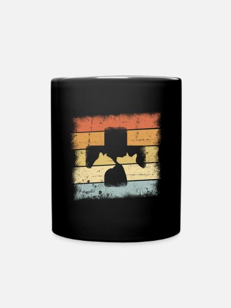Tierarzt - Tasse einfarbig - Schwarz