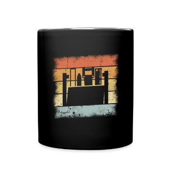 Cadeau d’artisan - Mug uni - noir - Devant