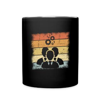 IT Manager - Full Colour Mug - black - Front