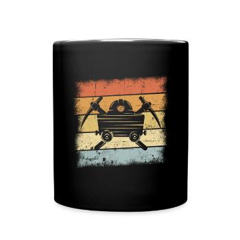 Mining - Full Colour Mug - black - Front
