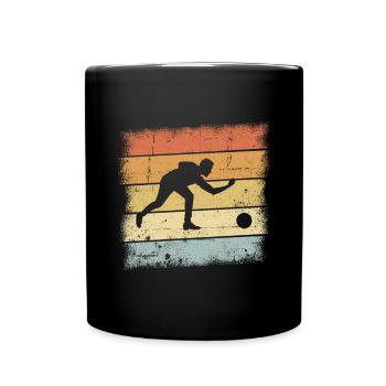 Bowling Gift - Full Colour Mug - black - Front