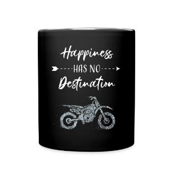 Motorcyclist Biker Motorcyclist - Full Colour Mug - black - Front