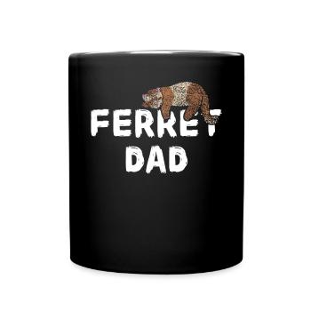 Furet Fischoffer Fête des pères Furet - Mug uni - noir - Devant