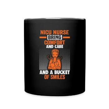 Pflegerin NICU nurse NICU Krankenschwester - Full Colour Mug - black - Front