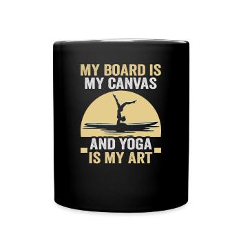 Sup Stand Up Paddle Design Sup Board Paddeln - Mug uni - noir - Devant