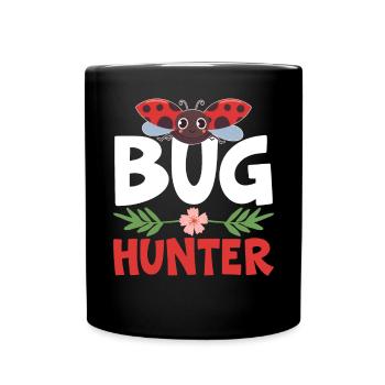 Chasseur d’insectes Entomologie Insect Catching Ladybug - Mug uni - noir - Devant