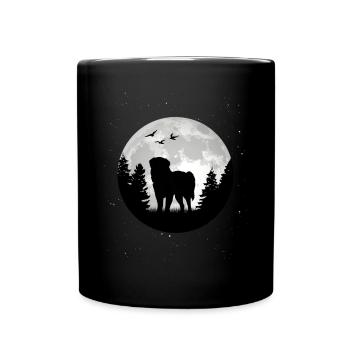 Leonberger Moon - Full Colour Mug - black - Front