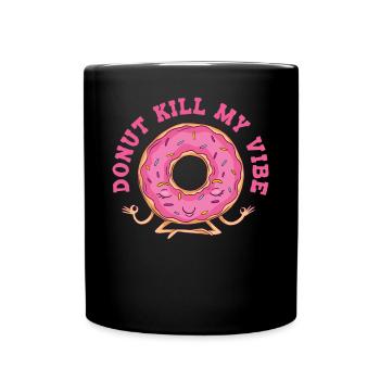 Cupcake Design für Konditor | Cupcake Dealer - Tasse einfarbig - Schwarz - Vorne