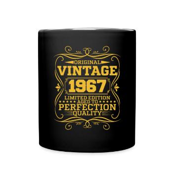 Vintage 1967 Édition Limitée Originale - Mug uni - noir - Devant