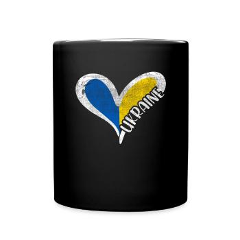 Guerre en Ukraine - Mug uni - noir - Devant