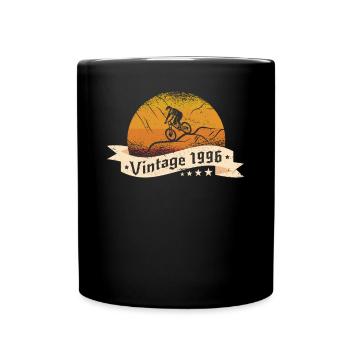 VTT-Bike Mountainbike né en 1996 Anniversaire - Mug uni - noir - Devant