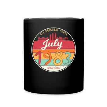 Tous les originaux 1983 en juillet - Mug uni - noir - Devant