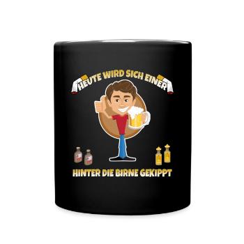 Enterrement de vie de garçon Alcool et célébration Dire - Mug uni - noir - Devant