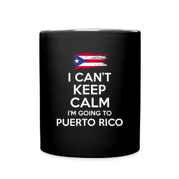 Porto Rico Vacances - Mug uni - noir - Devant