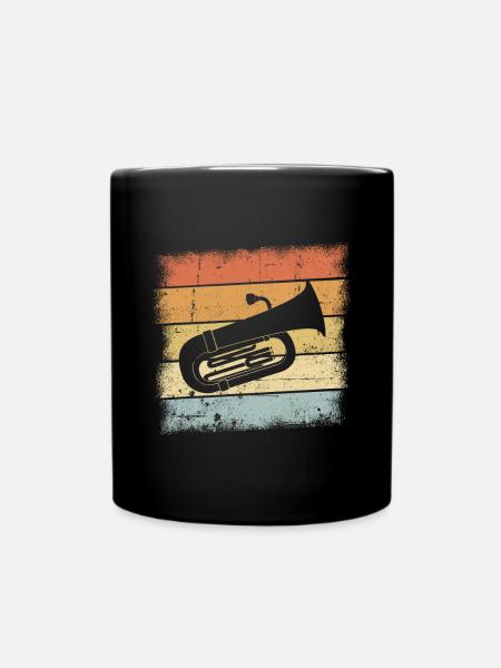 Tuba - Tasse einfarbig - Schwarz