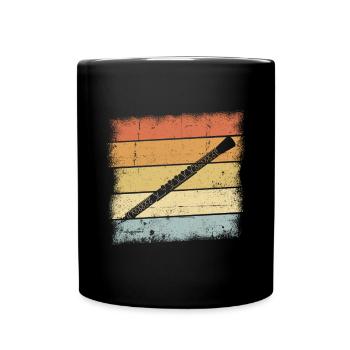 Oboe - Full Colour Mug - black - Front