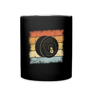 Becken Instrument - Tasse einfarbig - Schwarz - Vorne
