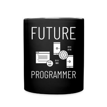 Programmeur Programmation Ordinateur Développeur Pc - Mug uni - noir - Devant