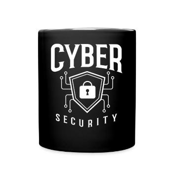 Informations sur la cybersécurité Ordinateur Sicherheit - Mug uni - noir - Devant