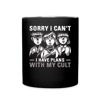 Drôle de cadeau occulte culte - Mug uni - noir - Devant