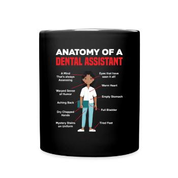 Dentist Dental Assistant Dental Assistant Gift - Full Colour Mug - black - Front