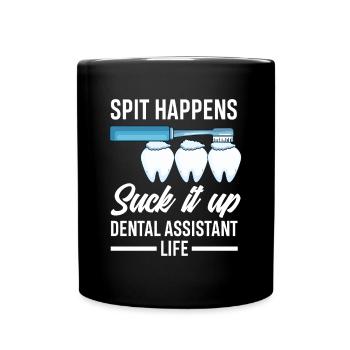 Dentist Dental Assistant Dental Assistant Gift - Full Colour Mug - black - Front