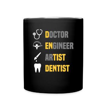 Dentist Dental Assistant Dental Assistant Gift - Full Colour Mug - black - Front