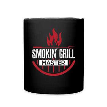 Smokin Grilling Master BBQ Tools - Full Colour Mug - black - Front