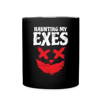 Halloween design for the Halloween party - Full Colour Mug - black - Front