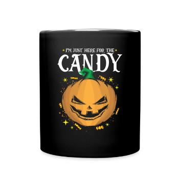 Halloween design for the Halloween party - Full Colour Mug - black - Front