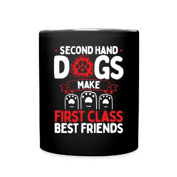Dog Rescue Appreciation Animal Rescue Shelter Chiens - Mug uni - noir - Devant