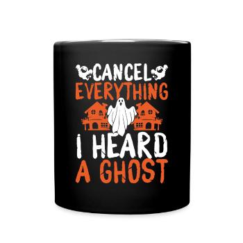 Ghost Hunting Annuler J’entends un Ghost Hunter - Mug uni - noir - Devant