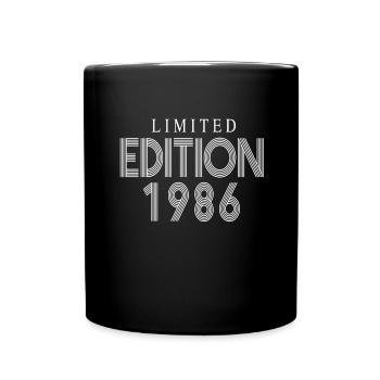 Limited Edition 1986 - Full Colour Mug - black - Front