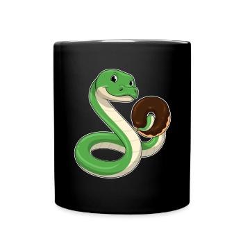 Donut Serpent - Mug uni - noir - Devant