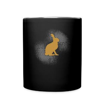 Hare - Full Colour Mug - black - Front
