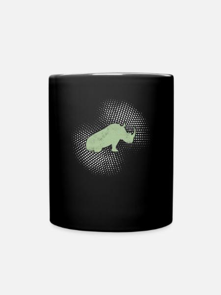 Rhinocéros - Mug uni - noir