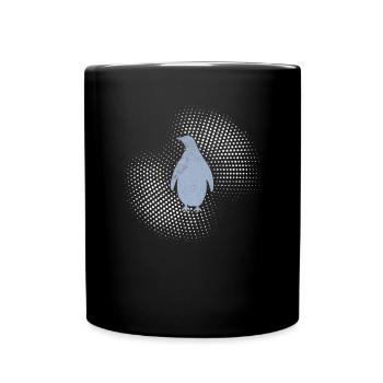 Pingouin - Mug uni - noir - Devant