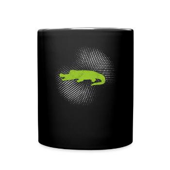 Crocodile - Mug uni - noir - Devant