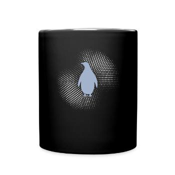 Pingouin - Mug uni - noir - Devant