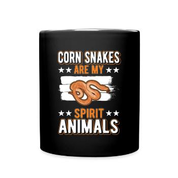 Corn Snake Gift Spirit Animal Corn Snake - Mug uni - noir - Devant