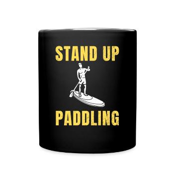 Stand up Paddle Paddle paddle - Mug uni - noir - Devant